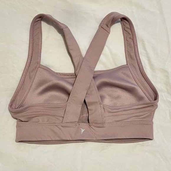Old Navy, Light Support PowerLite Sports Bra, Light-Pink, Women's US XS - Picture 2 of 3
